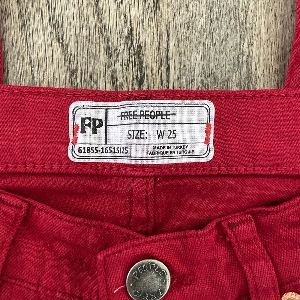 Rock + Roll Red Jeans - Picture 4 of 4